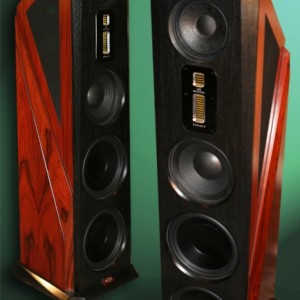 Legacy Aeris Speaker Rosewood and Black Oak