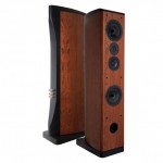 P33 Performance Floor Standing 3 Way Speakers Bubinga